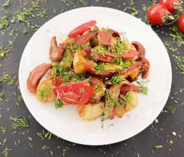 Կարտոֆիլ սարդելկայով Թեյսթի Հաուս